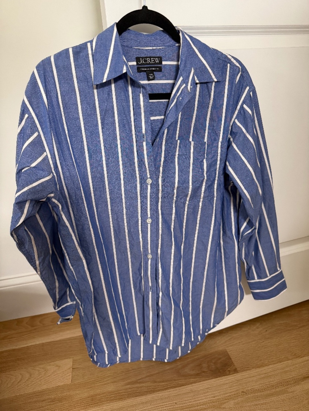BRAND NEW JCrew Etienne Oversized Shirt Size XXS